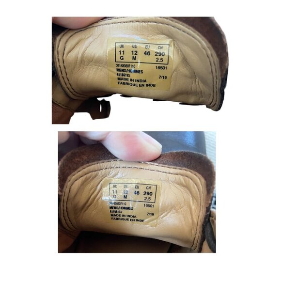 Clark's Atticus Ankle Lace-Up Boots, Men's Size 12,‎ brown, GUC - Picture 8 of 8